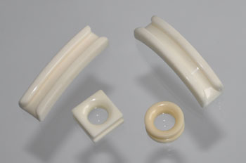 ceramic bridge, ceramic bow, ceramic ring, ring segment
